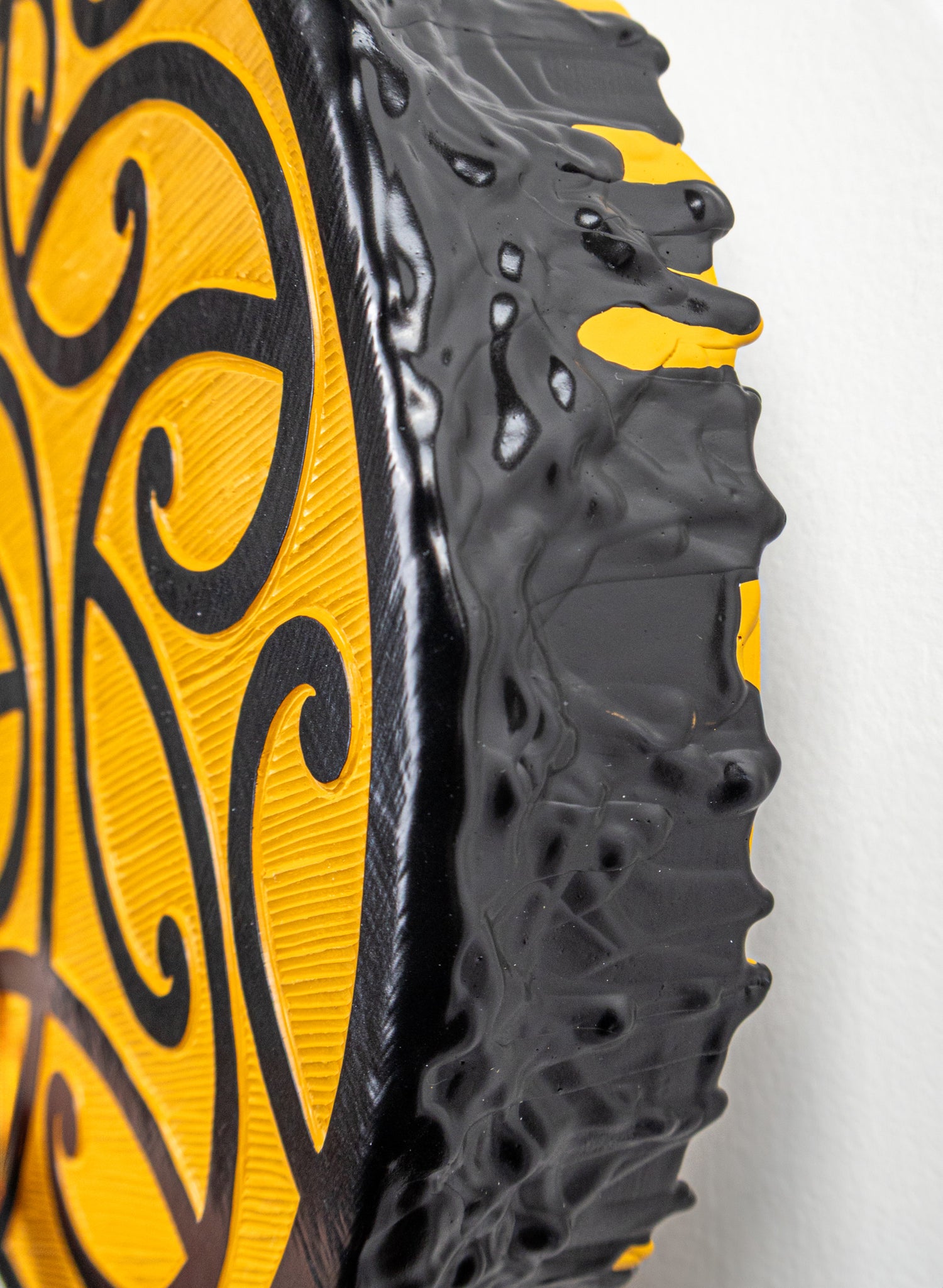 Ruaumoko - Original Carved Painting