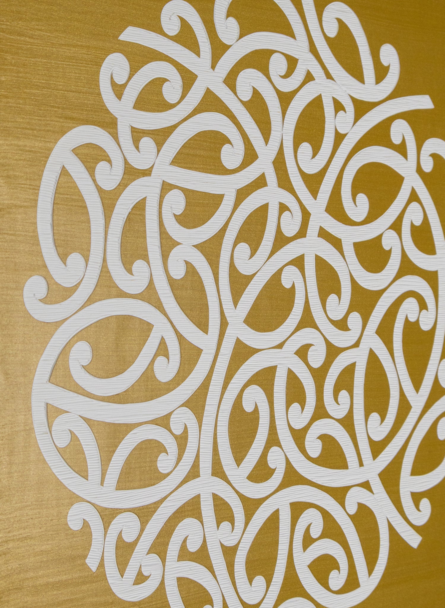 Poi Āwhiowhio - Original Carved Painting