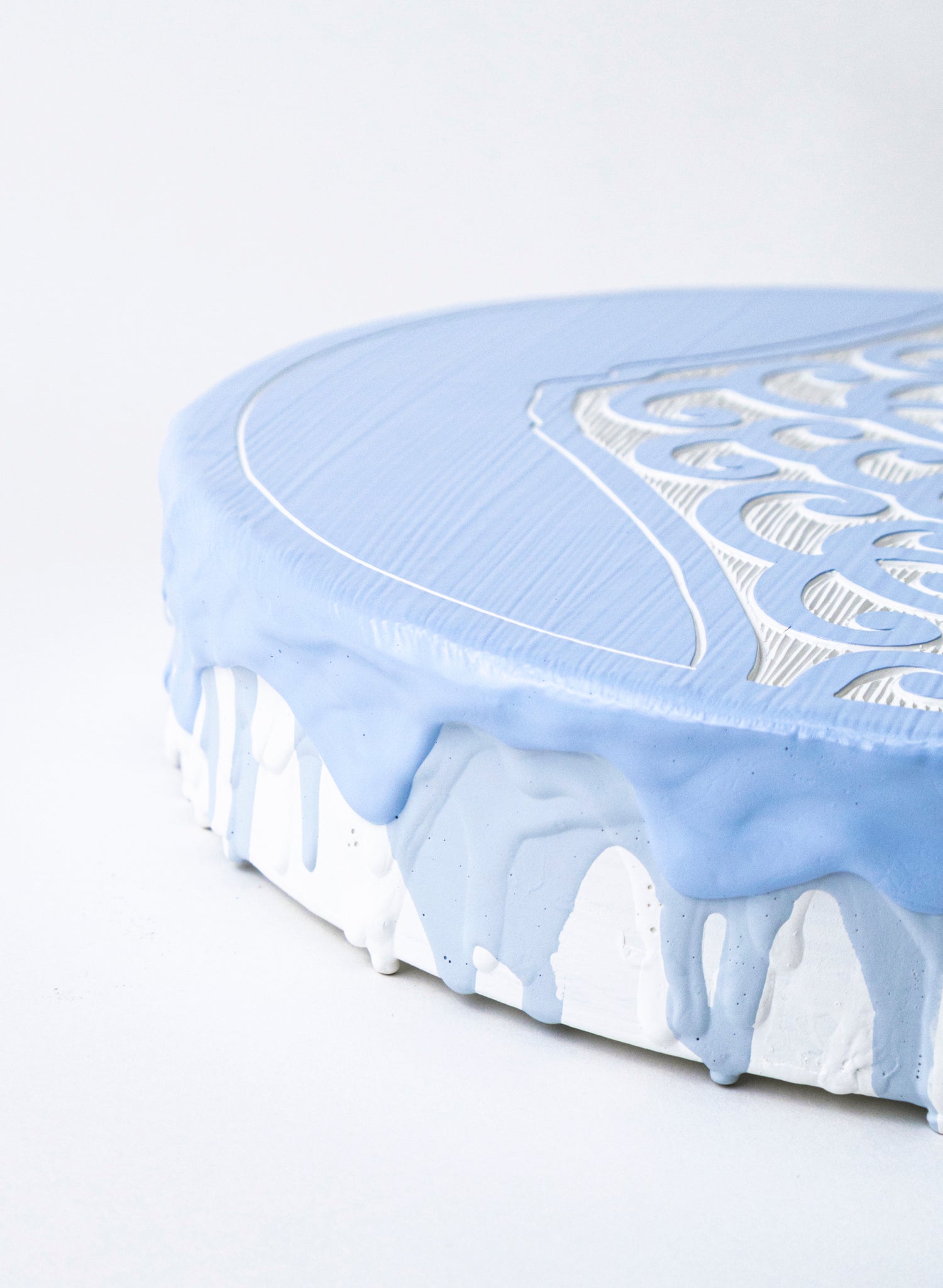 Rangitoto -  Original Carved Painting