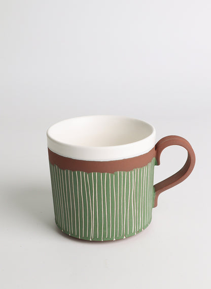 Green Line Mug