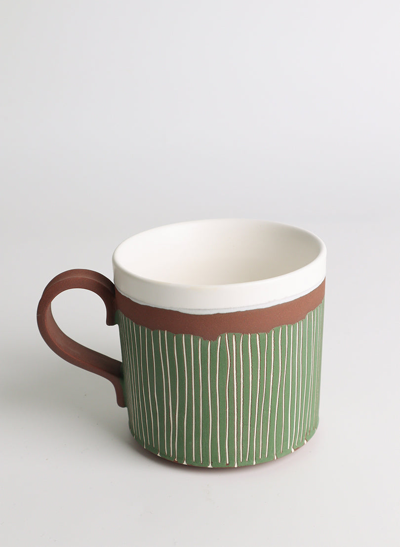 Green Line Mug