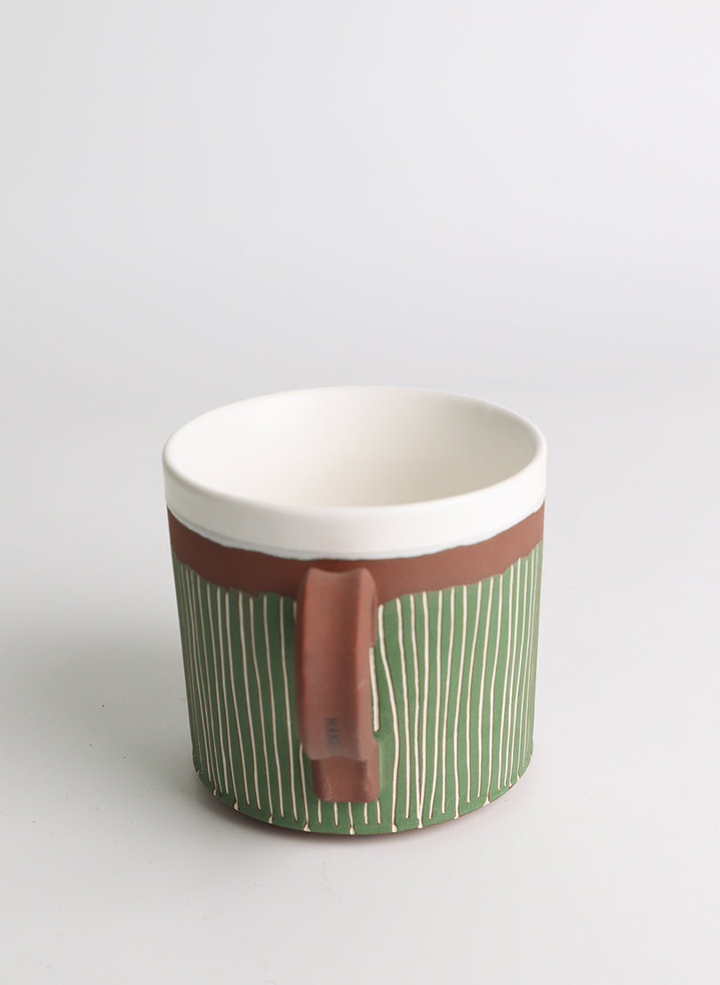 Green Line Mug