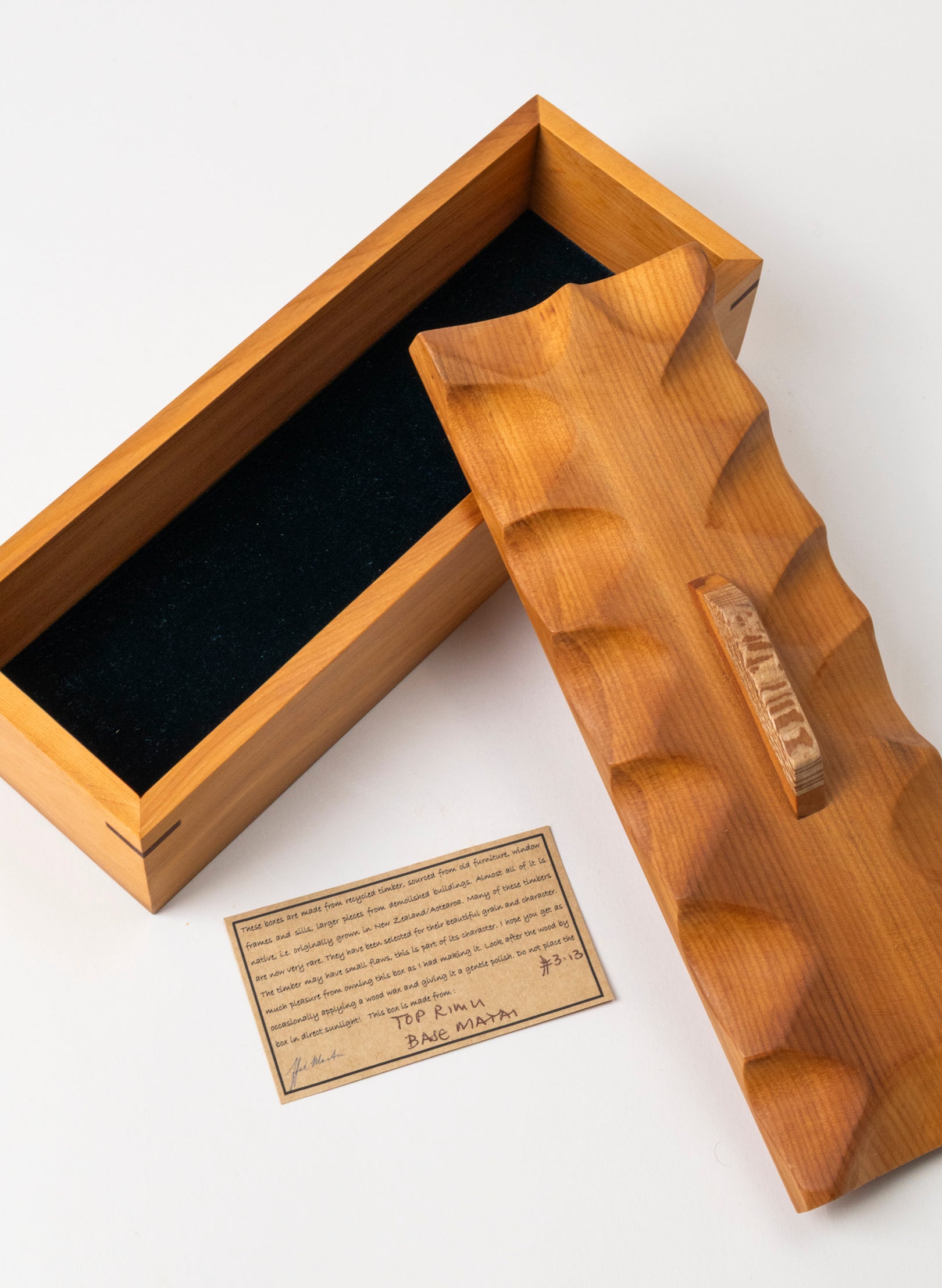 Timber Treasure Box - Rimu and Matai