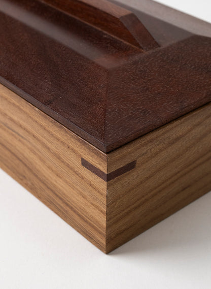 Timber Treasure Box - Jarrah and Elm