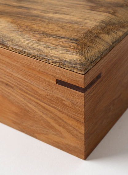Timber Treasure Box - Oak and Totara
