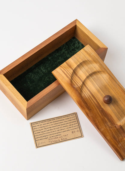 Timber Treasure Box - Nectarine and Torara
