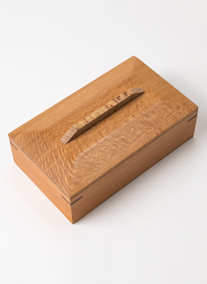 Timber Treasure Box - Silky Oak and Totara