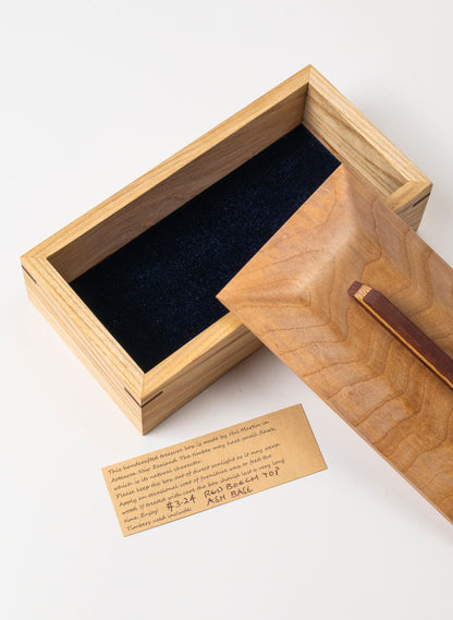 Timber Treasure Box - Red Beech and Ash