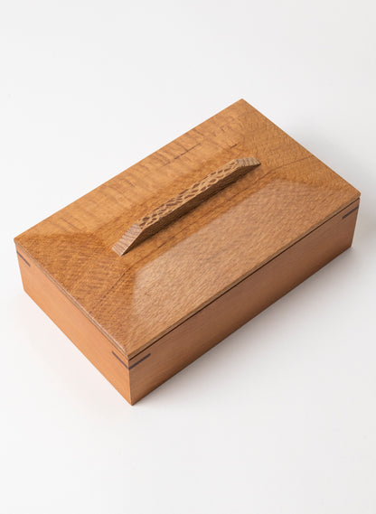 Timber Treasure Box - Silky Oak and Totora