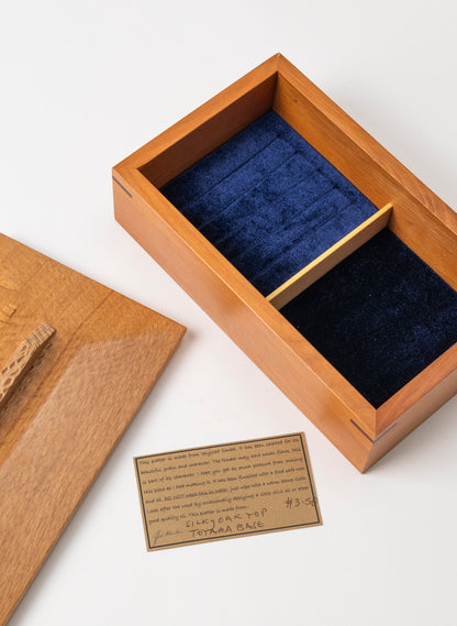 Timber Treasure Box - Silky Oak and Totora