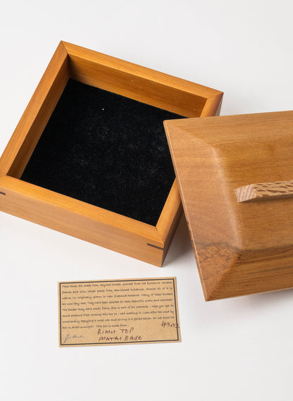 Timber Treasure Box - Rimu and Matai