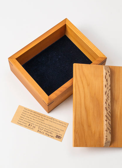 Timber Treasure Box - Matai