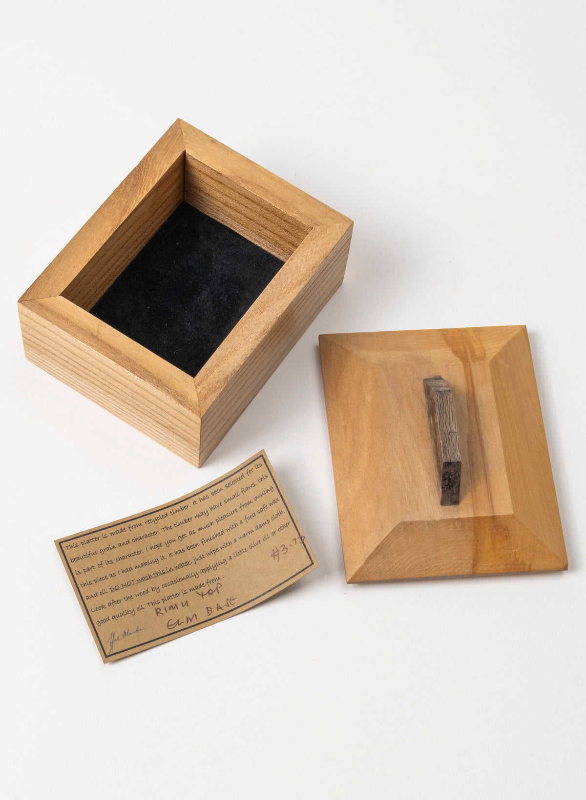 Timber Treasure Box - Rimu and Elm