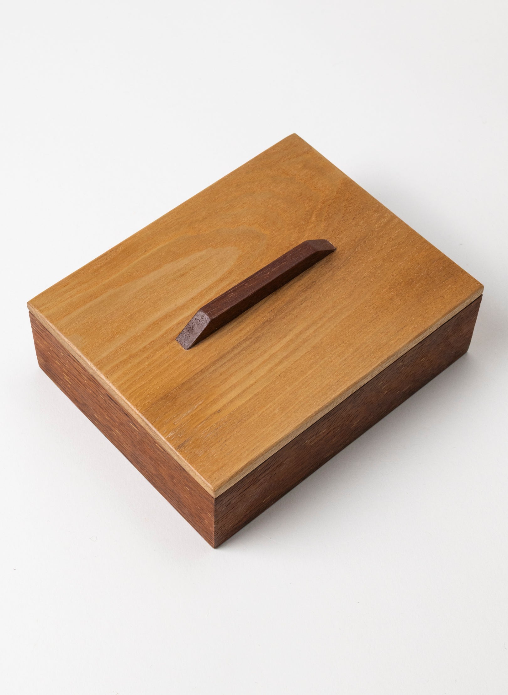 Timber Treasure Box - Kwila and Unknown Top