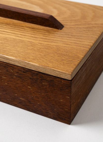 Timber Treasure Box - Kwila and Unknown Top