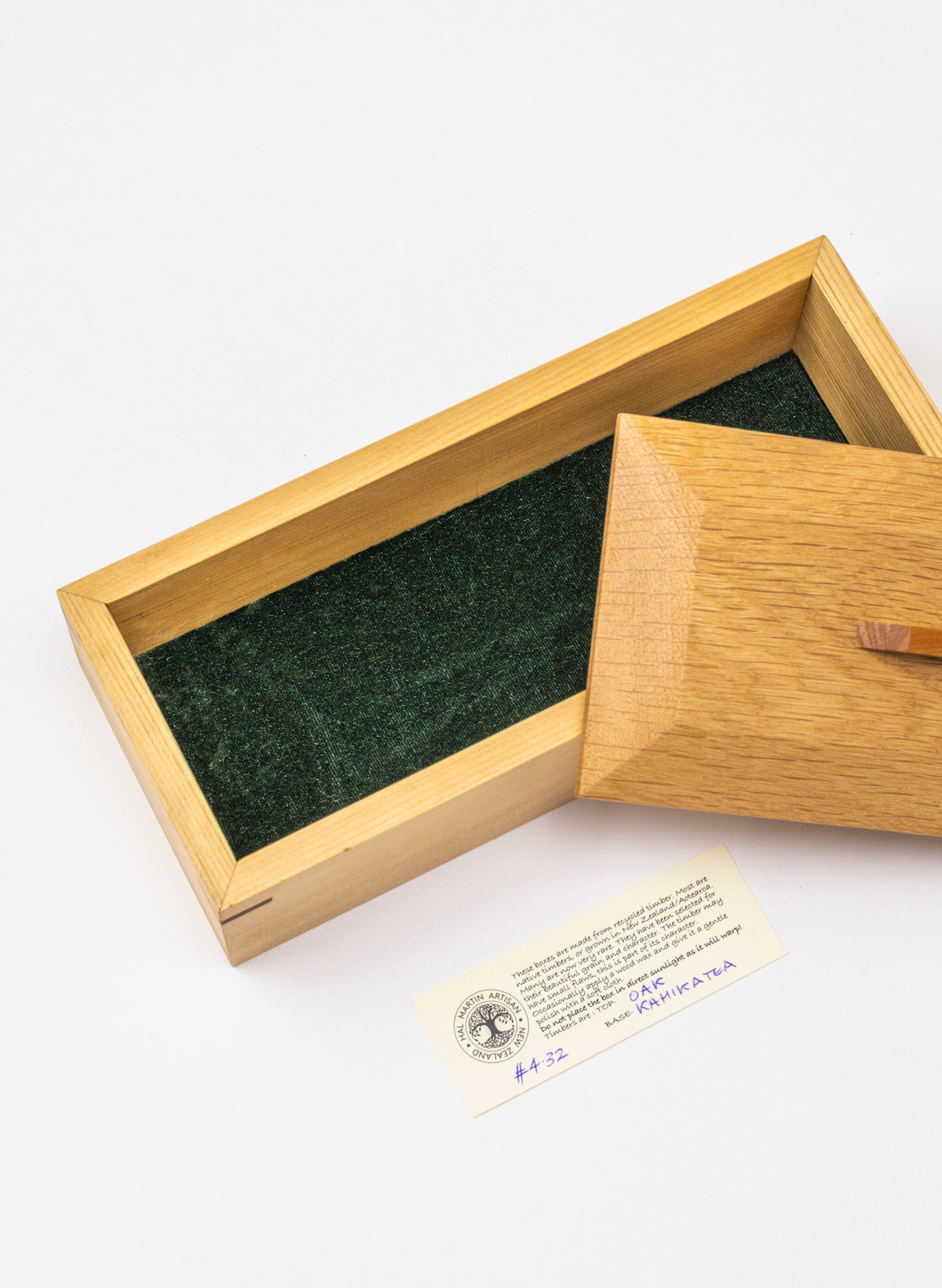 Timber Treasure Box - Oak and Kahikatea