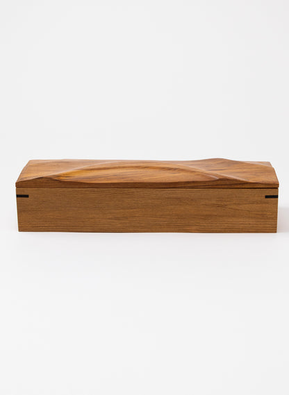 Sculptured Rimu Timber Treasure Box