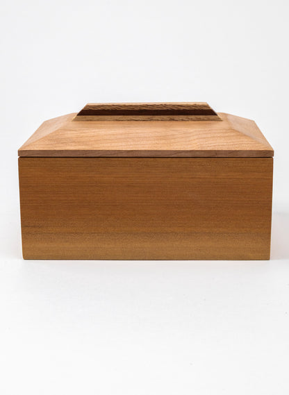 Timber Treasure Box with Matai Base and Red Beech Lid