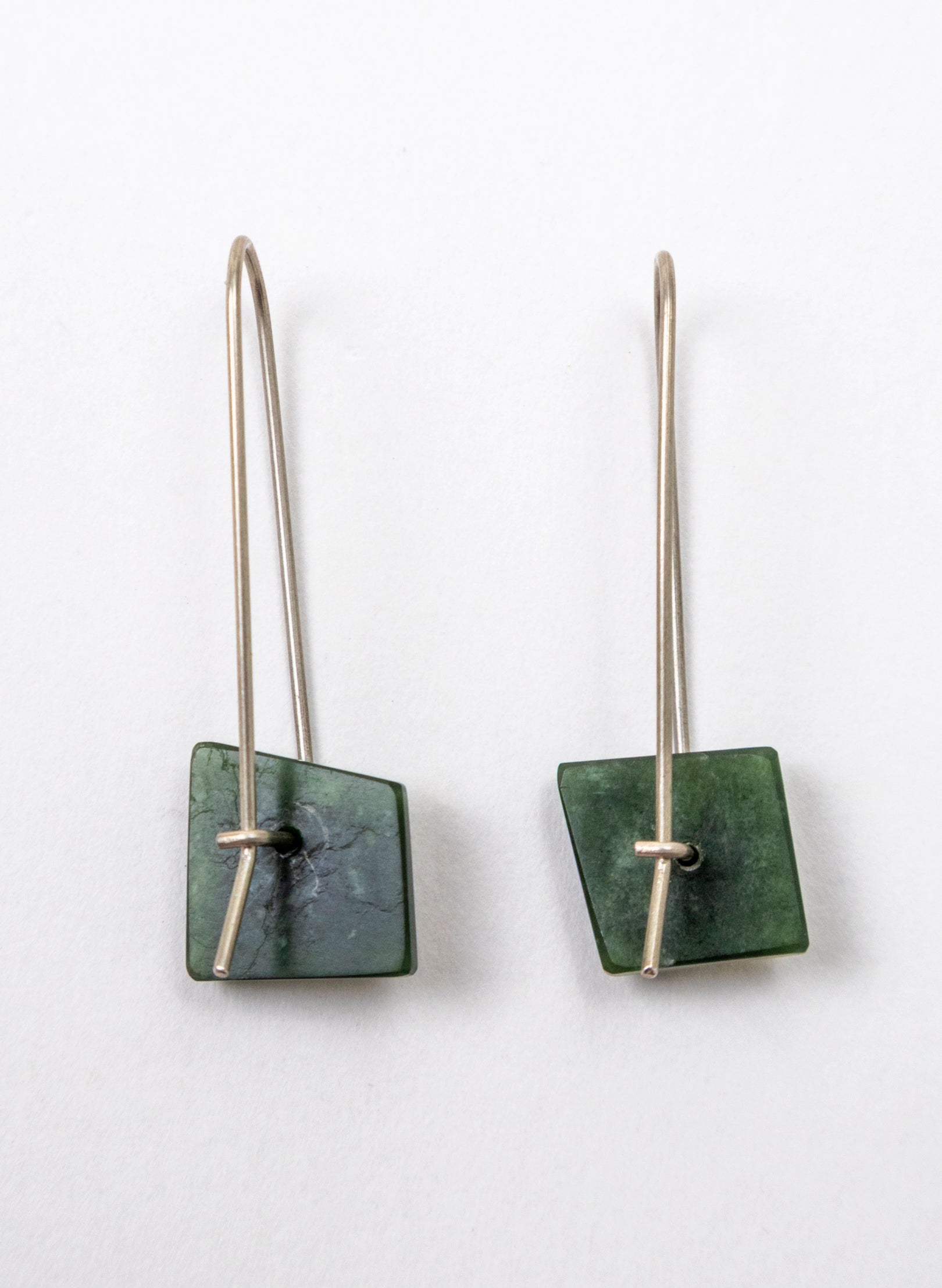 Pounamu Drop Eaarings