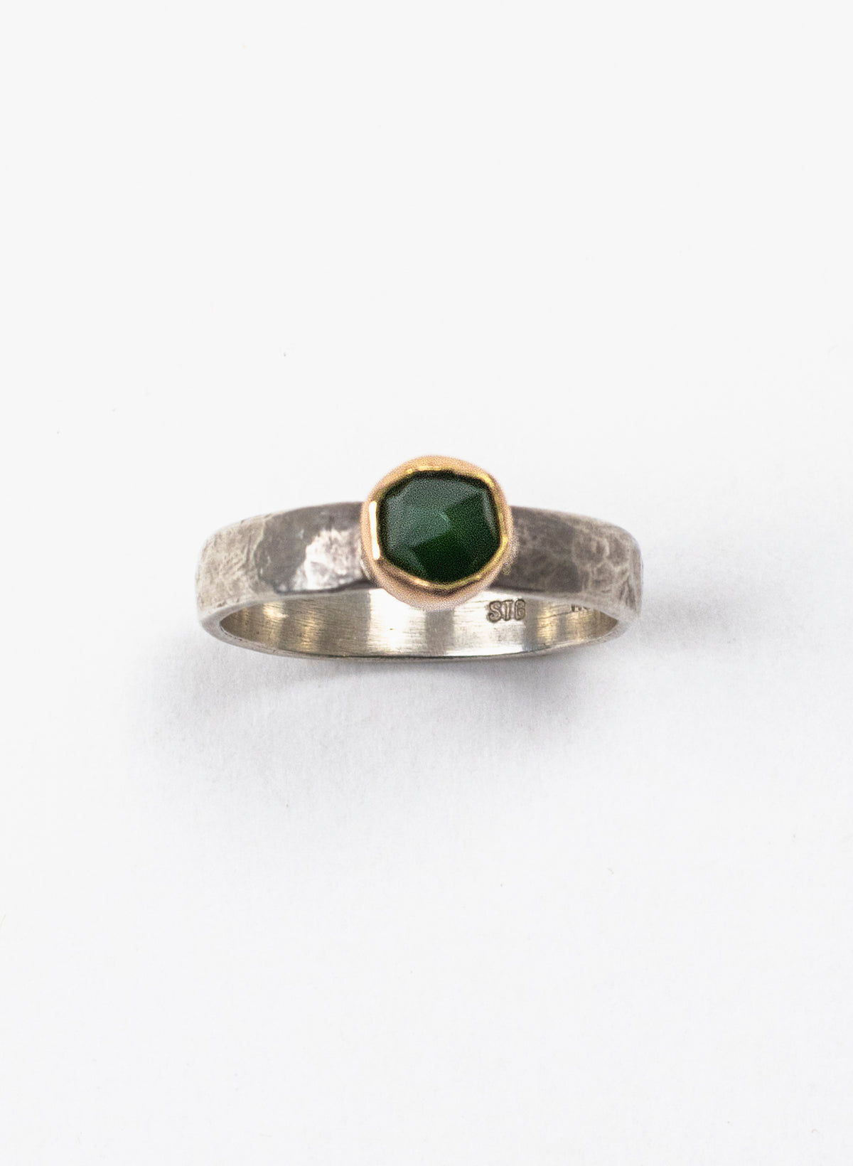 Dual Gold Pounamu Ring