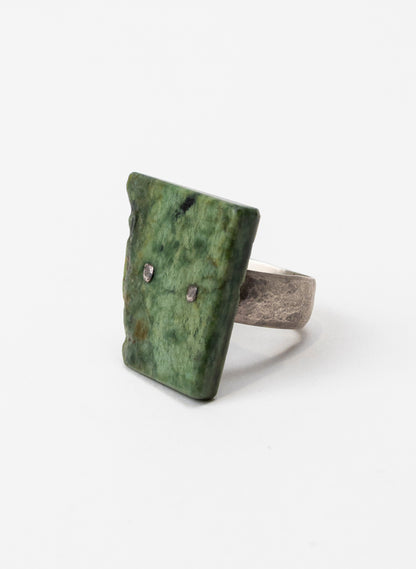 Trace Pounamu Ring