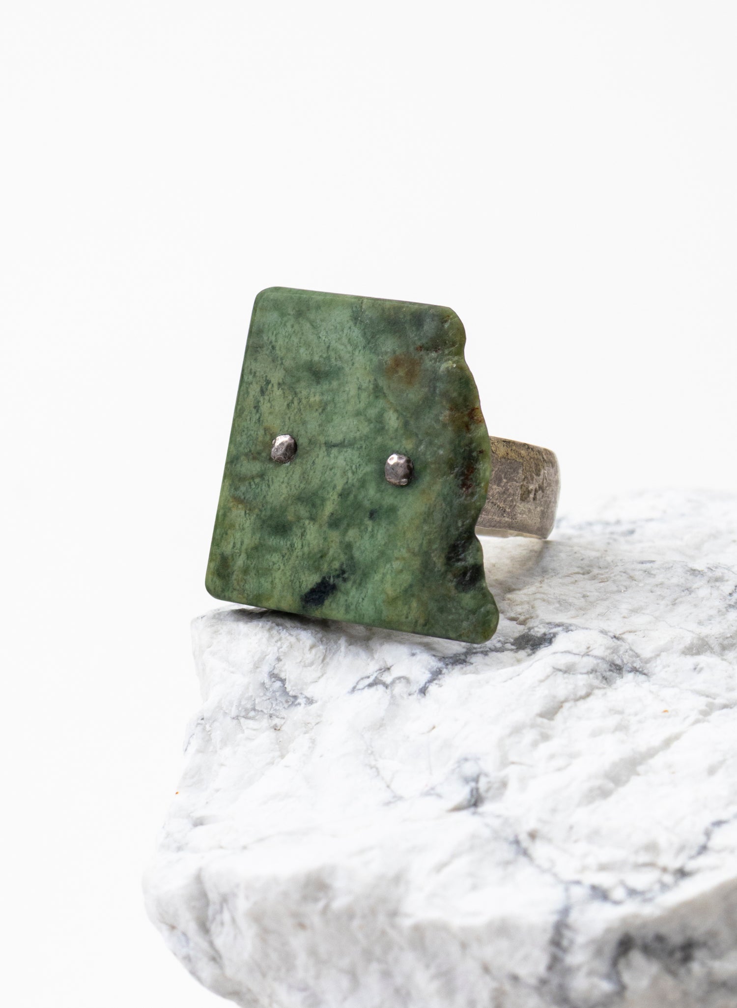 Trace Pounamu Ring