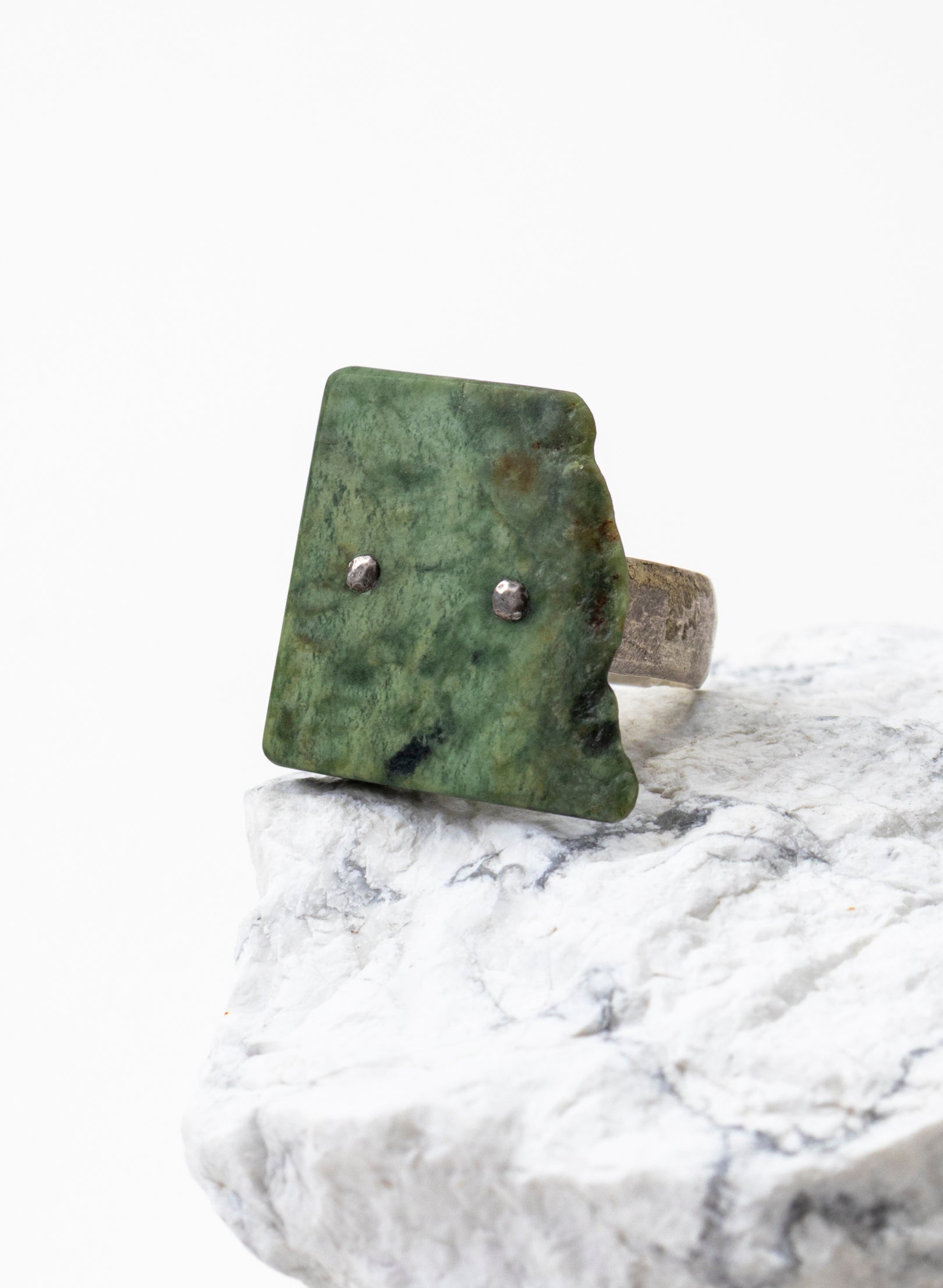 Trace Pounamu Ring