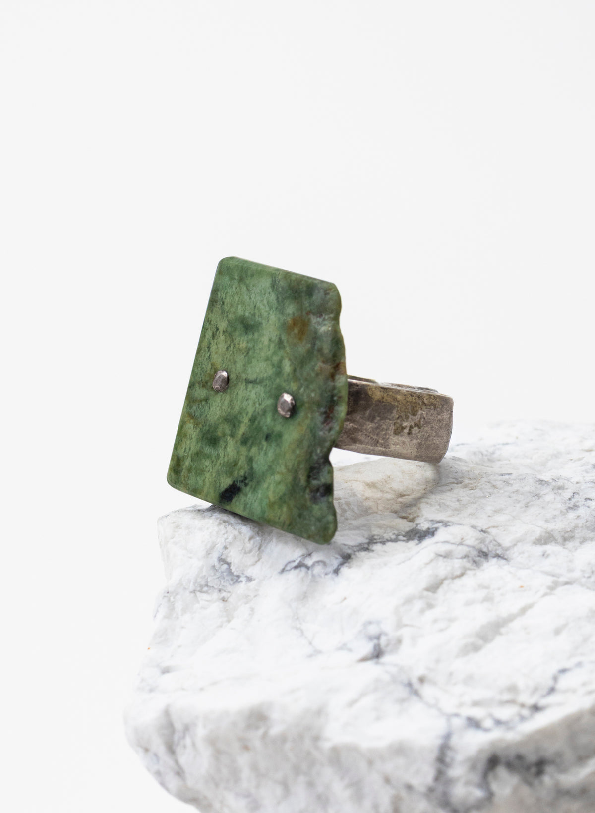 Trace Pounamu Ring