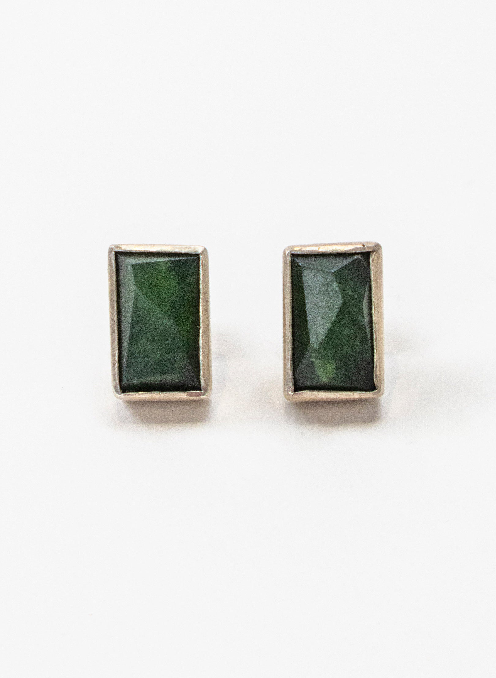 Pounamu Stud Earrings