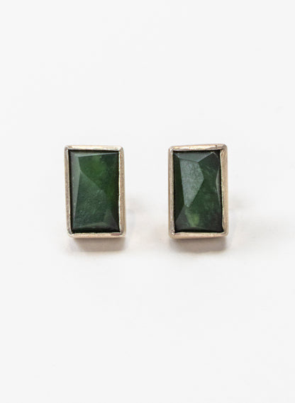 Pounamu Stud Earrings