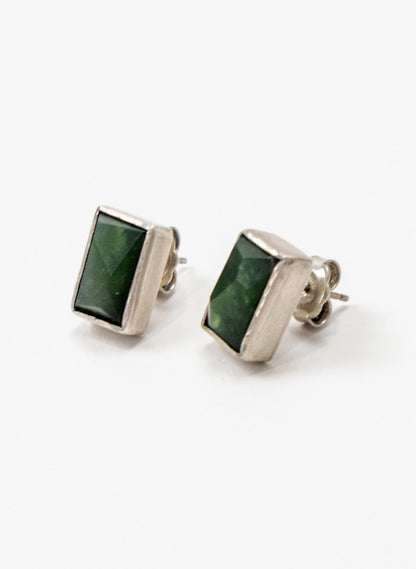 Pounamu Stud Earrings