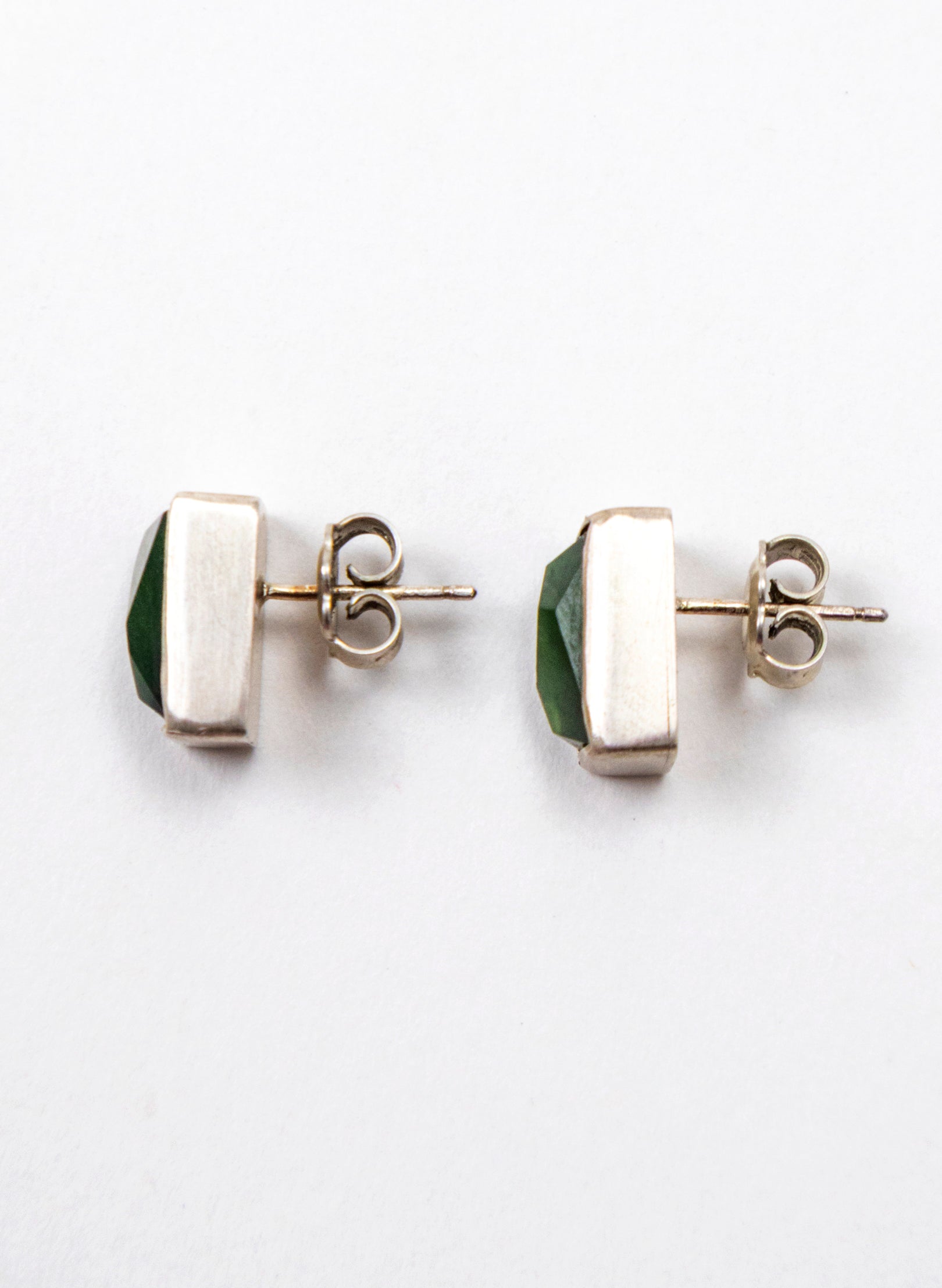 Pounamu Stud Earrings