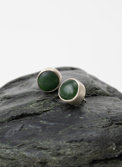 Pounamu Stud Earrings