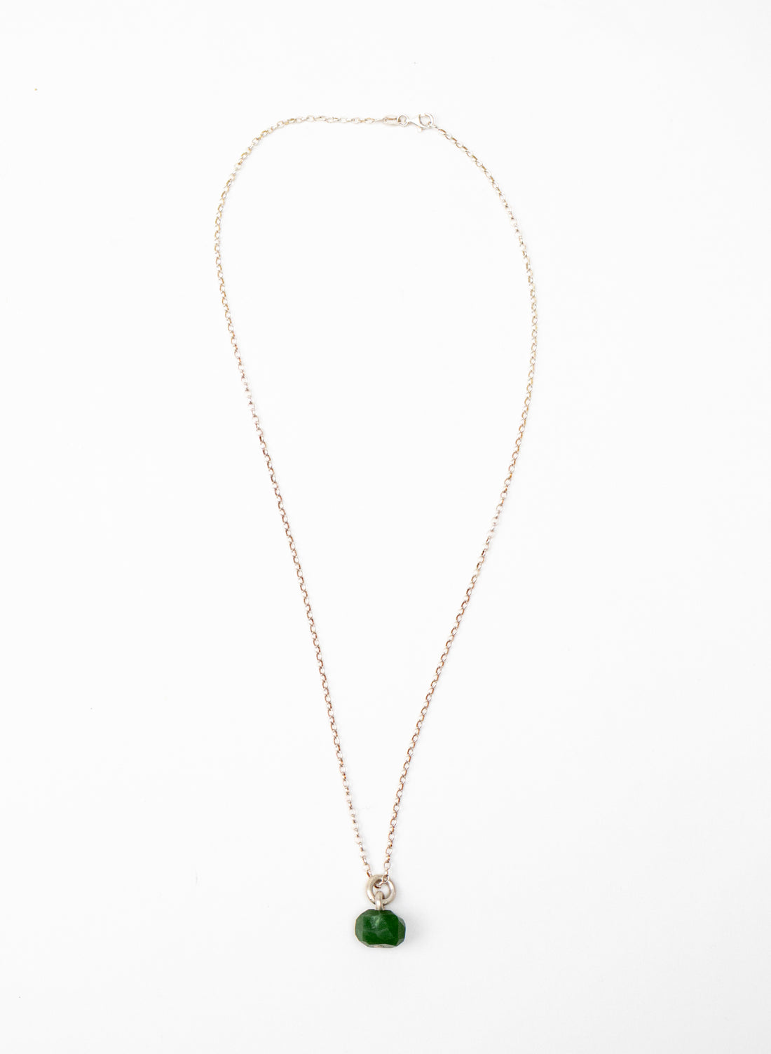 Faceted Rock Pounamu Pendant