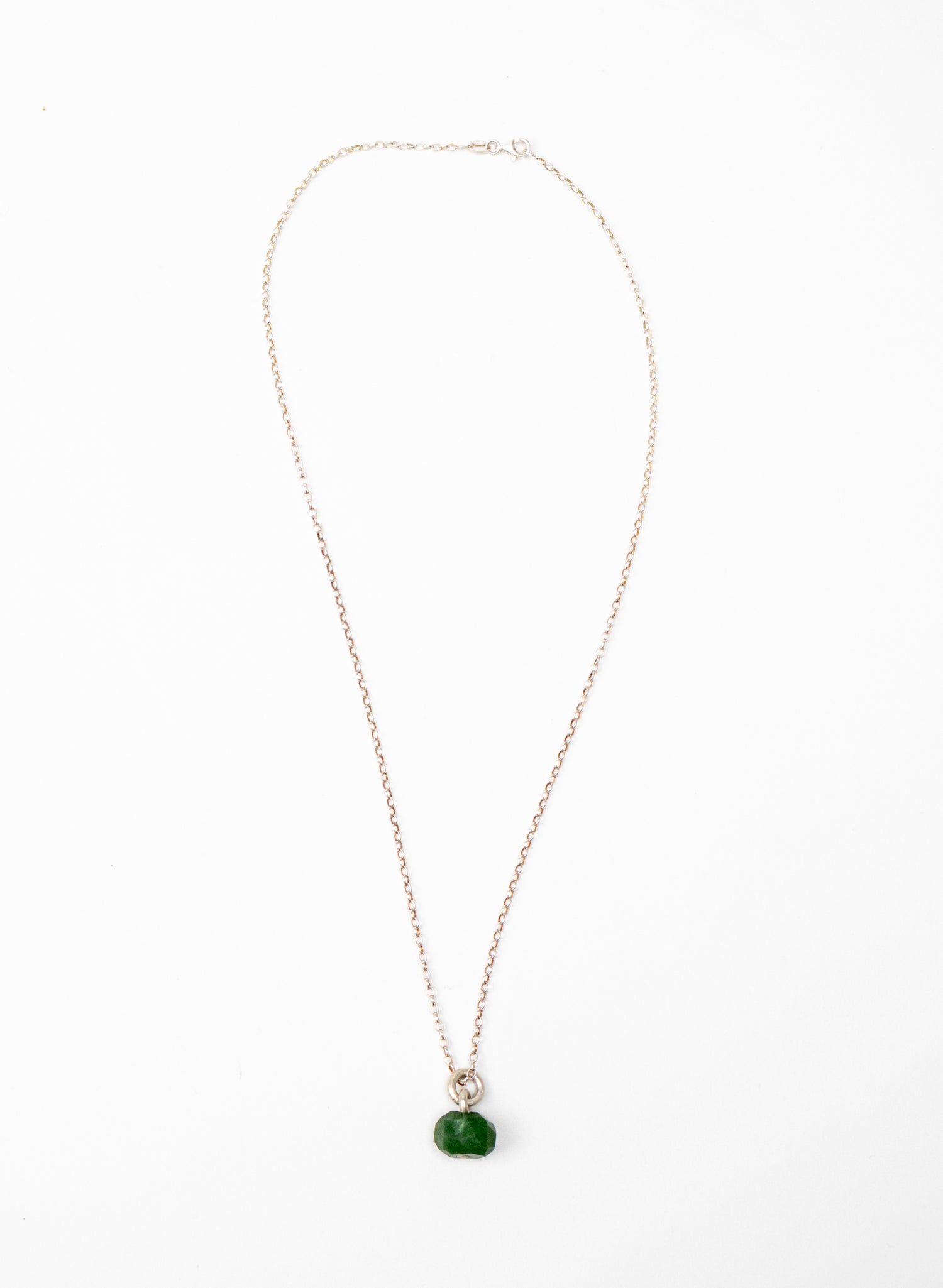 Faceted Rock Pounamu Pendant