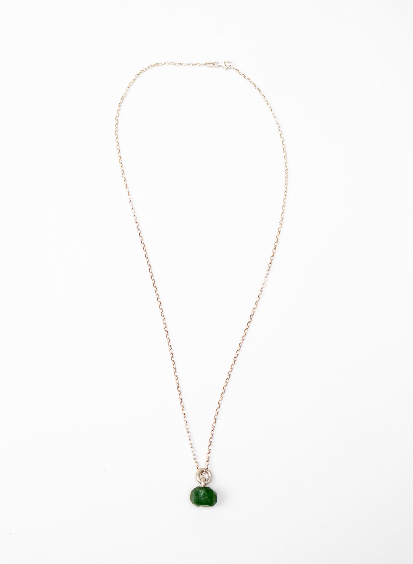 Faceted Rock Pounamu Pendant