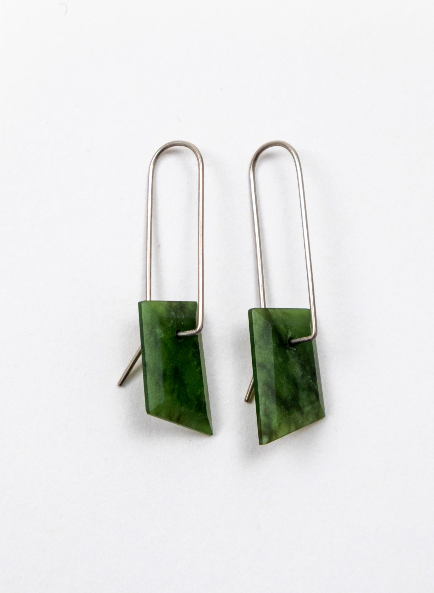 Pounamu Drop Earrings