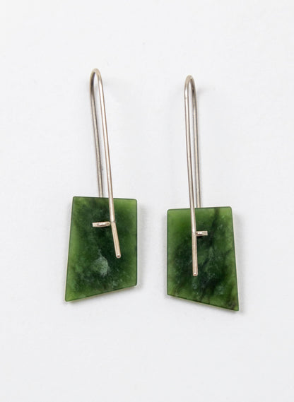 Pounamu Drop Earrings