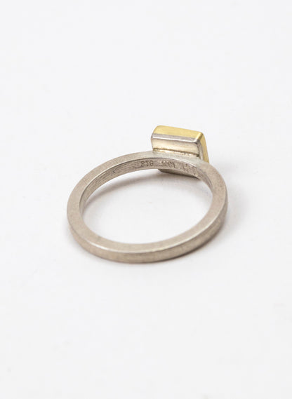 Dual Gold Pounamu Ring