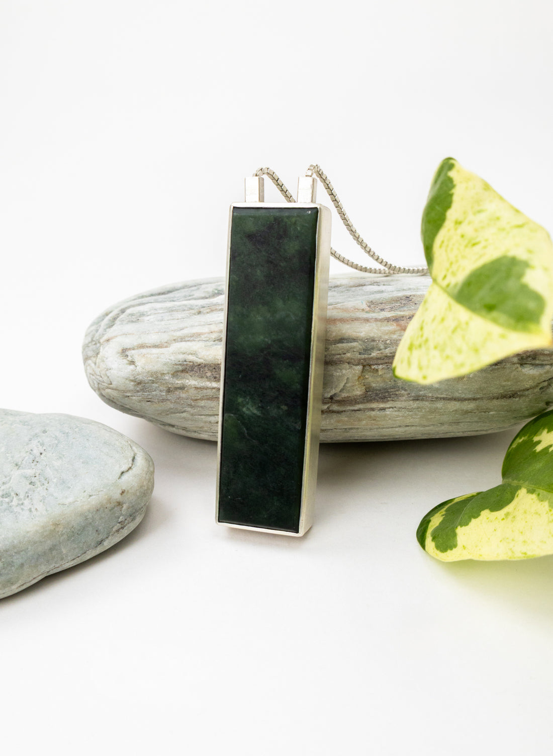 Column Pounamu Pendant A