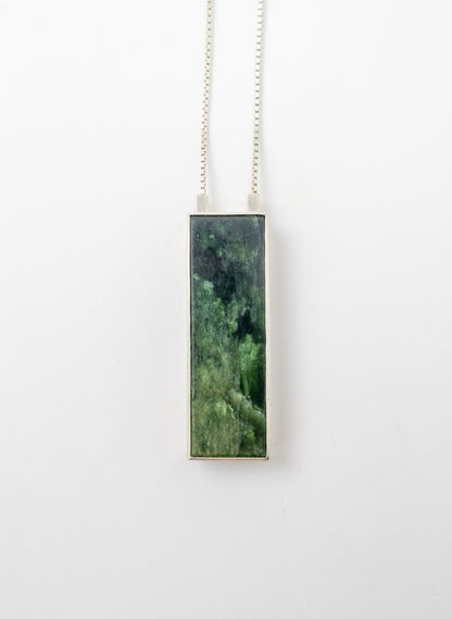 Column Pounamu Pendant B