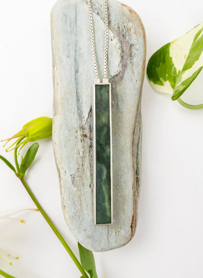 Column Pounamu Pendant C