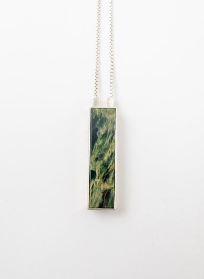 Column Pounamu Pendant D