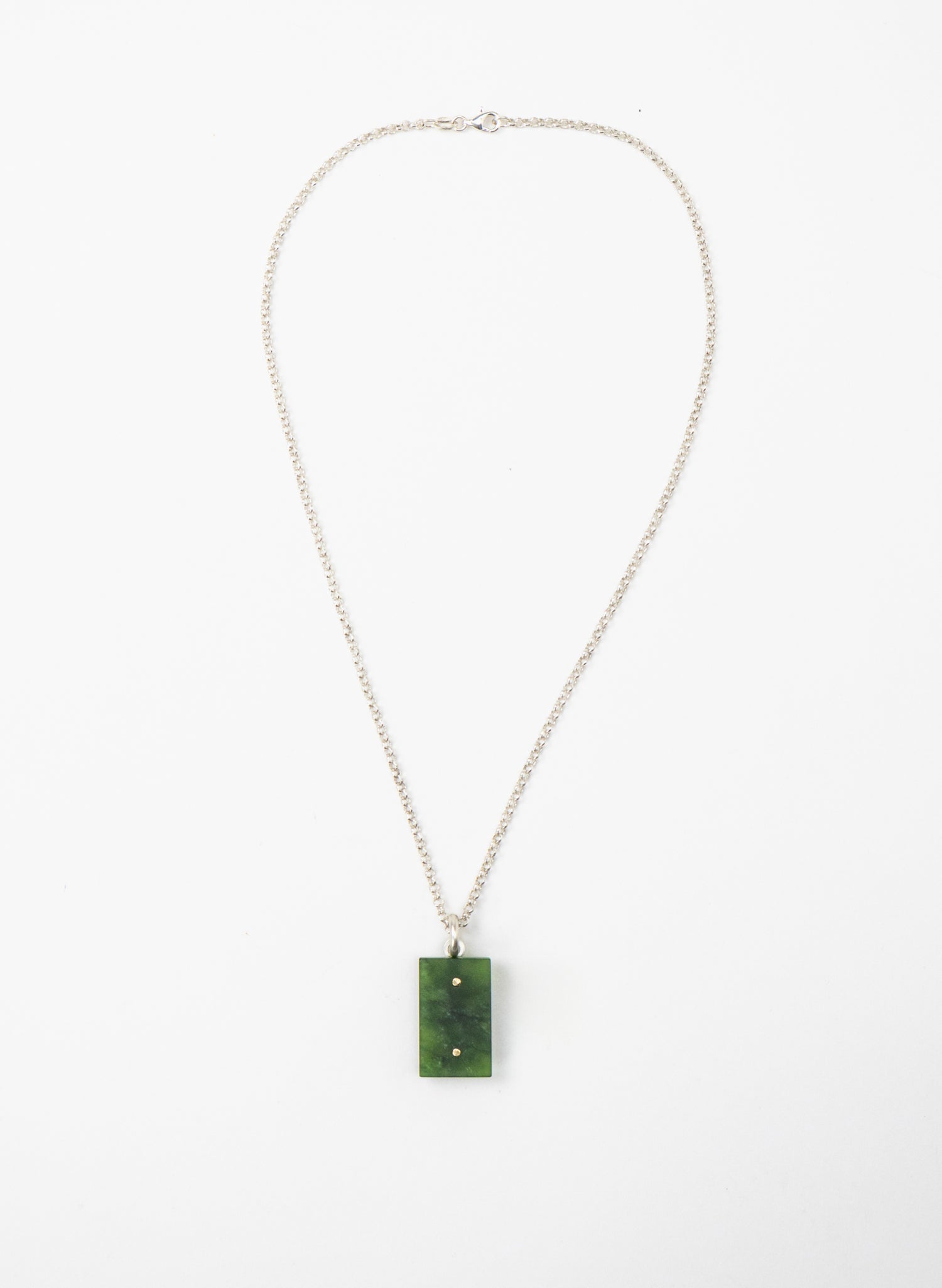 Pounamu Pinned Pendant