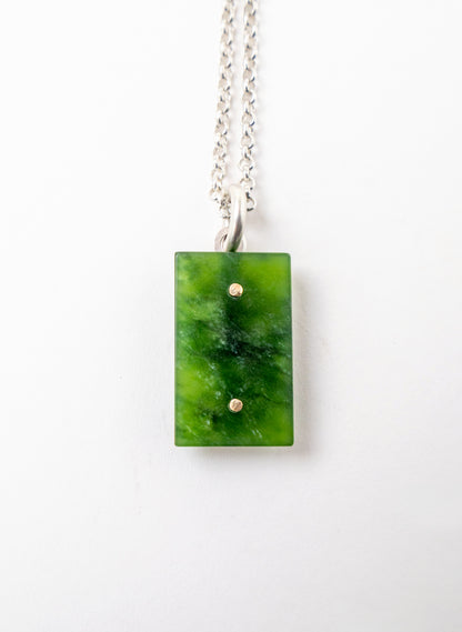 Pounamu Pinned Pendant