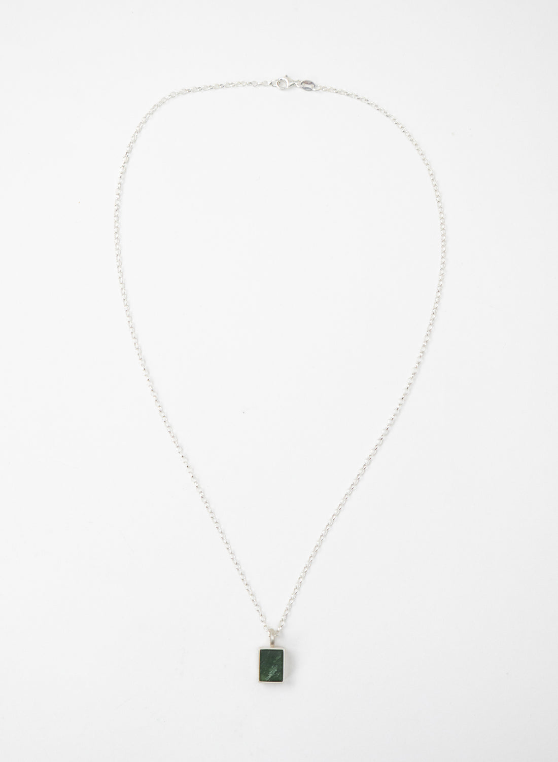 Pounamu Box Pendant B