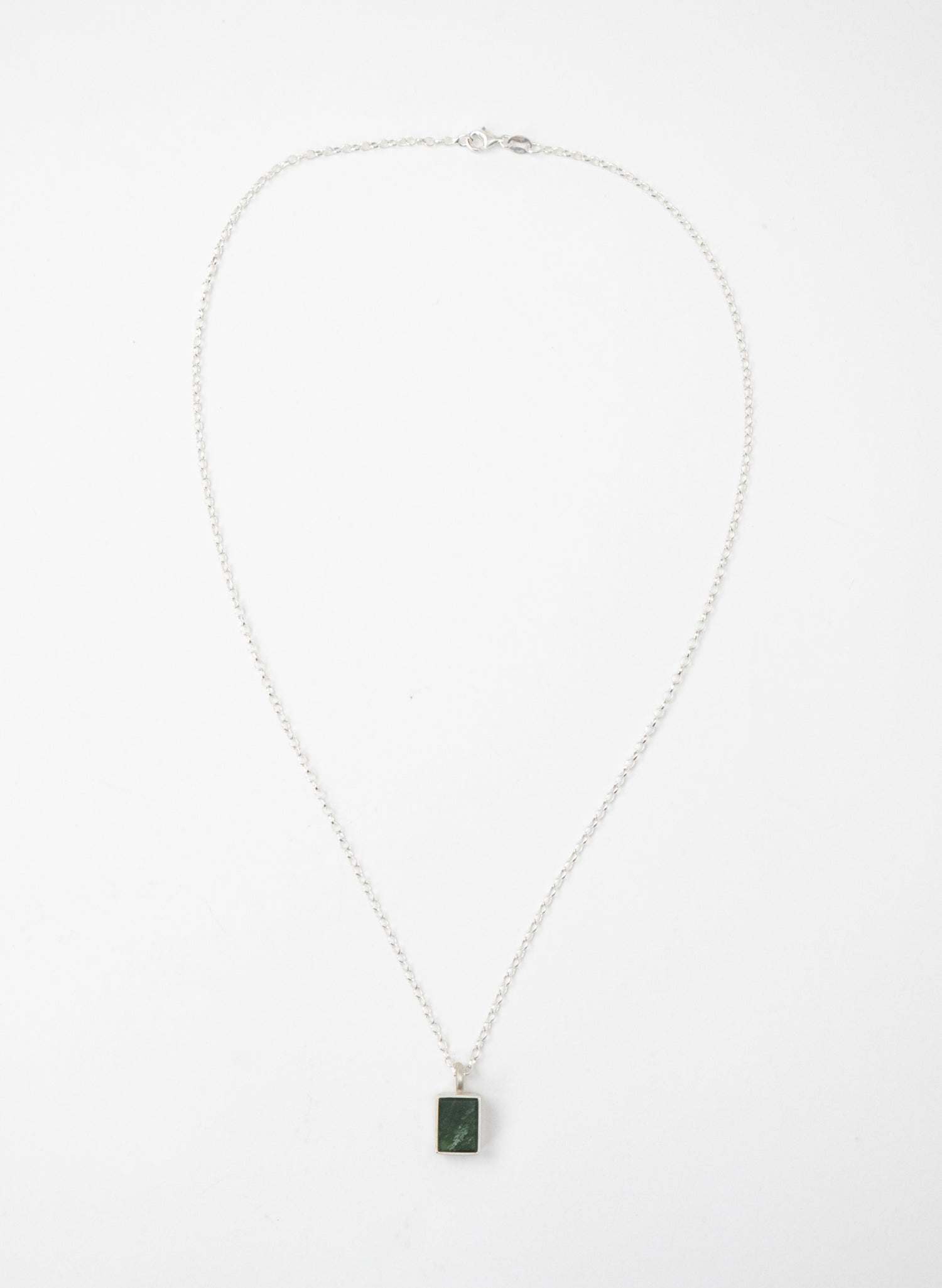 Pounamu Box Pendant B