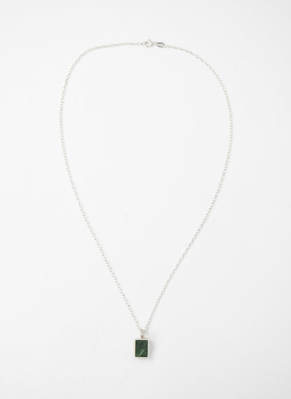 Pounamu Box Pendant B