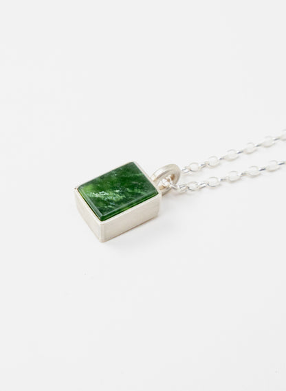 Pounamu Box Pendant B