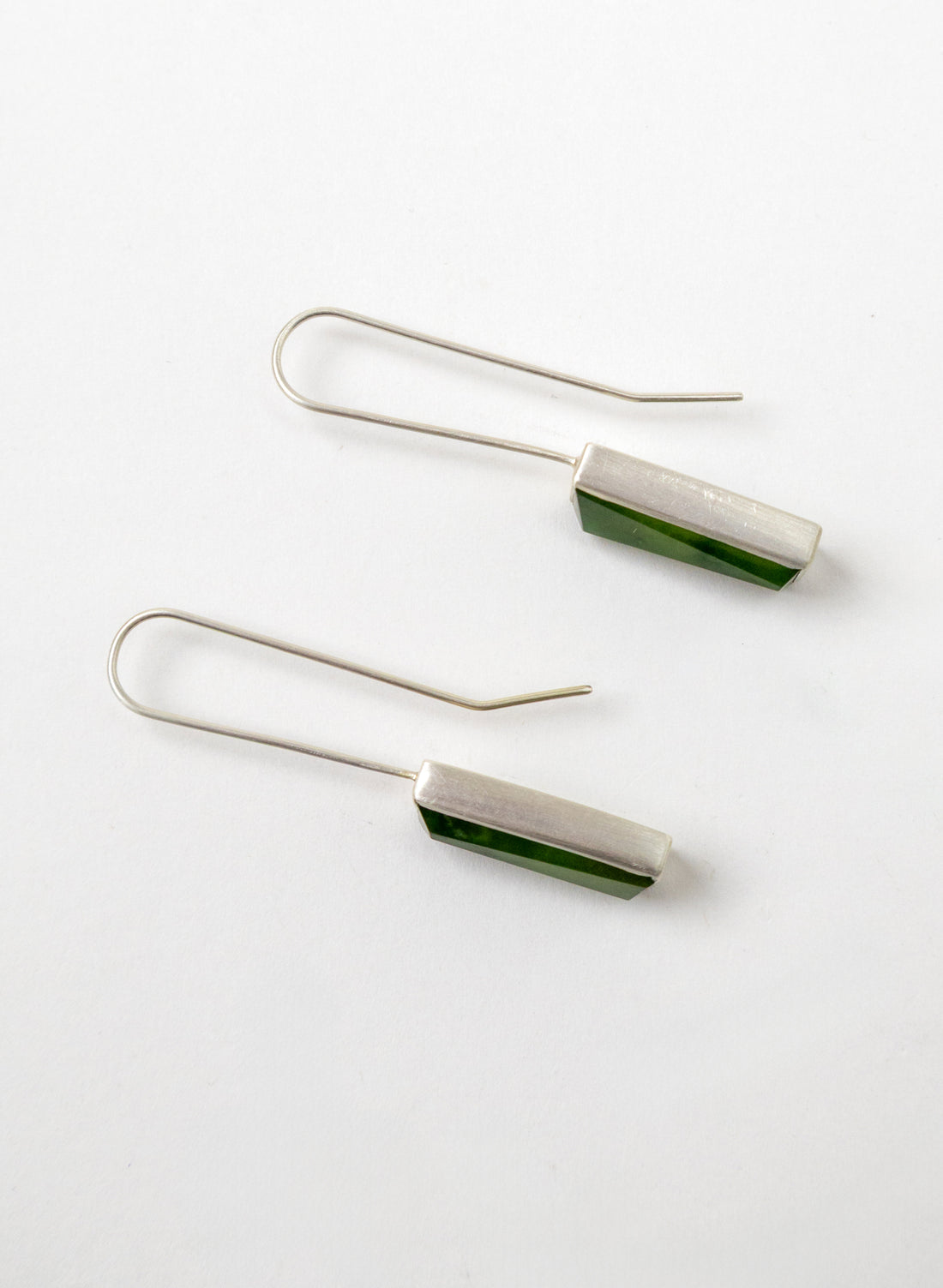 Geometric Facetted Box Earrings B